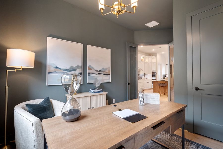 Furnished interior view inside a new home in Kresston, Montgomery (Image 15).