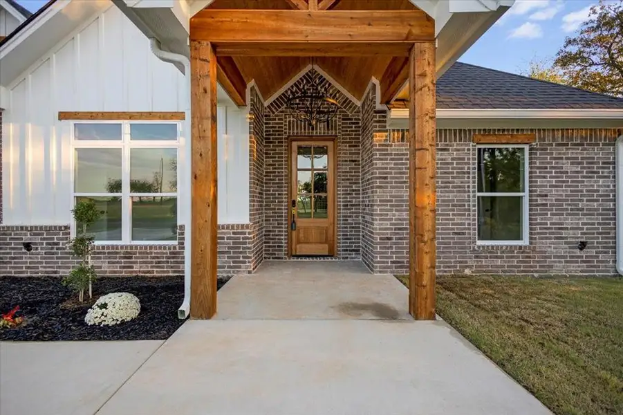 Exterior details and patio area of a home in , Lindale (Image 3). Exterior details and patio area of a home in , Lindale (Image 3).