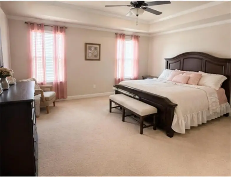 Furnished interior view inside a new home in , Loganville (Image 12).