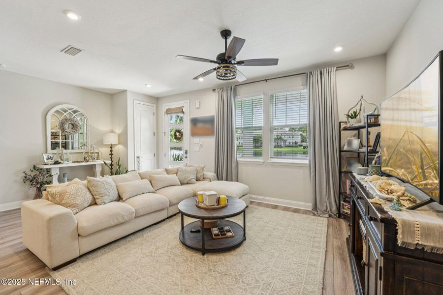 Furnished interior view inside a new home in , Jacksonville (Image 12). Furnished interior view inside a new home in , Jacksonville (Image 12).