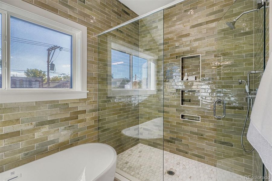 Furnished interior view inside a new home in , Denver (Image 8).