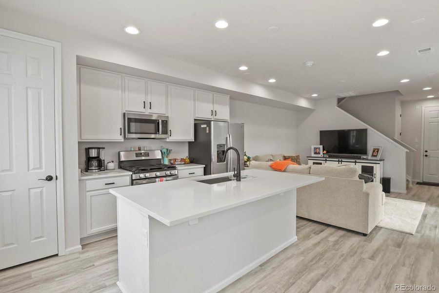 Furnished interior view inside a new home in , Frederick (Image 19).