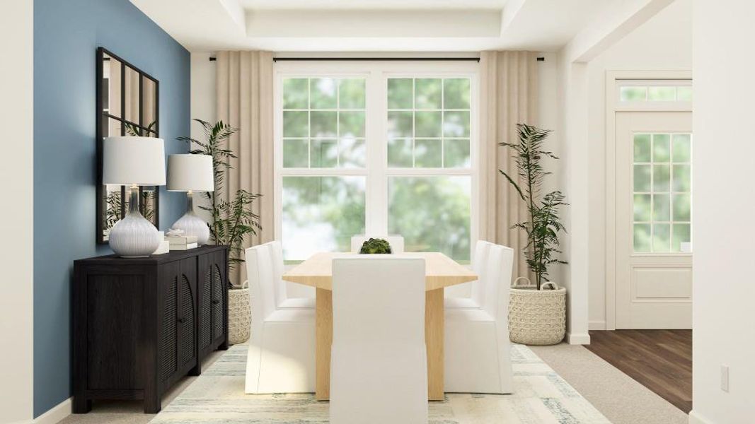 Furnished interior view inside a new home in Deer Valley, Canton (Image 17).