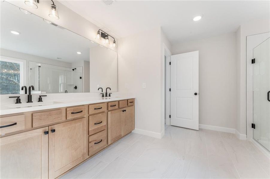 Furnished interior view inside a new home in , Marietta (Image 6).