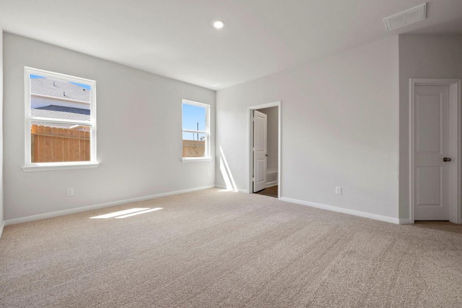 Spacious, unfurnished interior of a new home in Vacek Country Meadows, Richmond (Image 12). Spacious, unfurnished interior of a new home in Vacek Country Meadows, Richmond (Image 12).