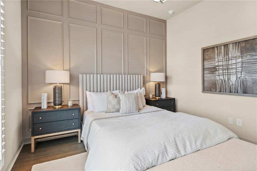 Furnished interior view inside a new home in Aberdeen, Hoschton (Image 8).