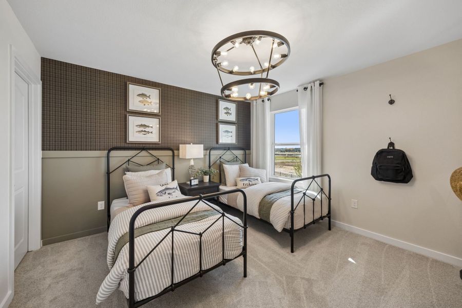 Representative furnished interior of a home built from the Mystique by Del Webb in Del Webb Bridgeland, Cypress (Image 12).