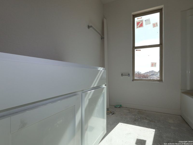 In-progress construction of a new home in Cinco Lakes, San Antonio, TX (Image 19).