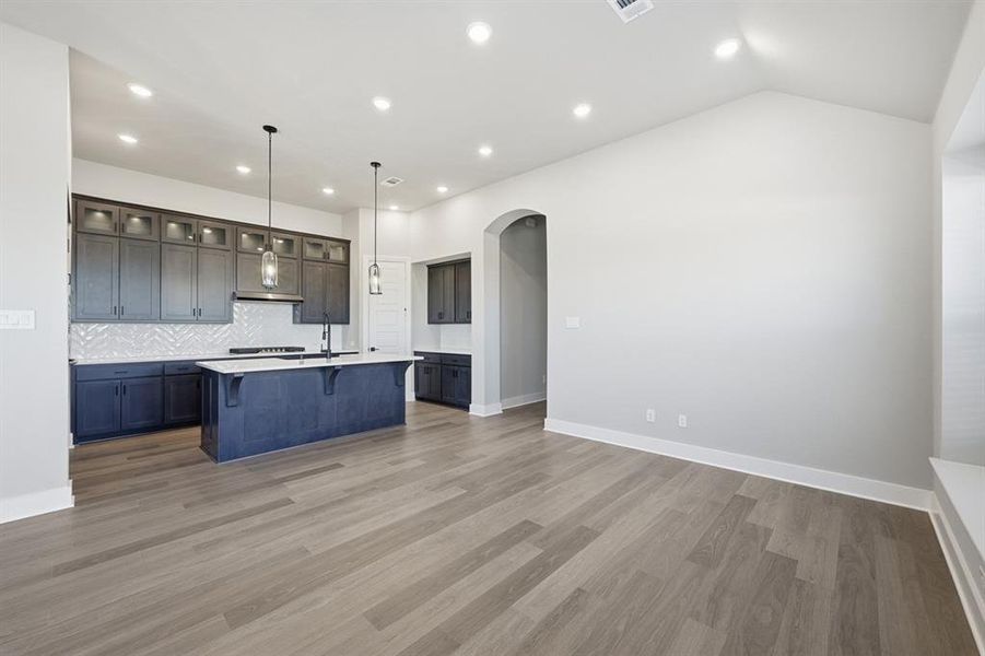 Furnished interior view inside a new home in Sandbrock Ranch, Aubrey (Image 4).