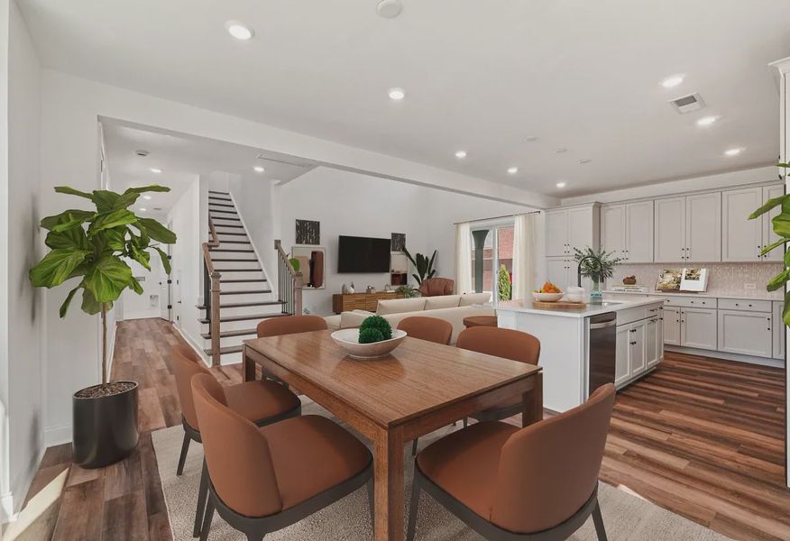 Virtually Staged Great Room - 8 of 20