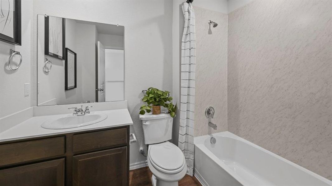 Furnished interior view inside a new home in Arbor Trails North, Princeton (Image 3).