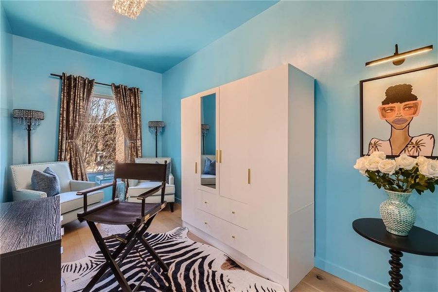 Furnished interior view inside a new home in , Atlanta (Image 3).