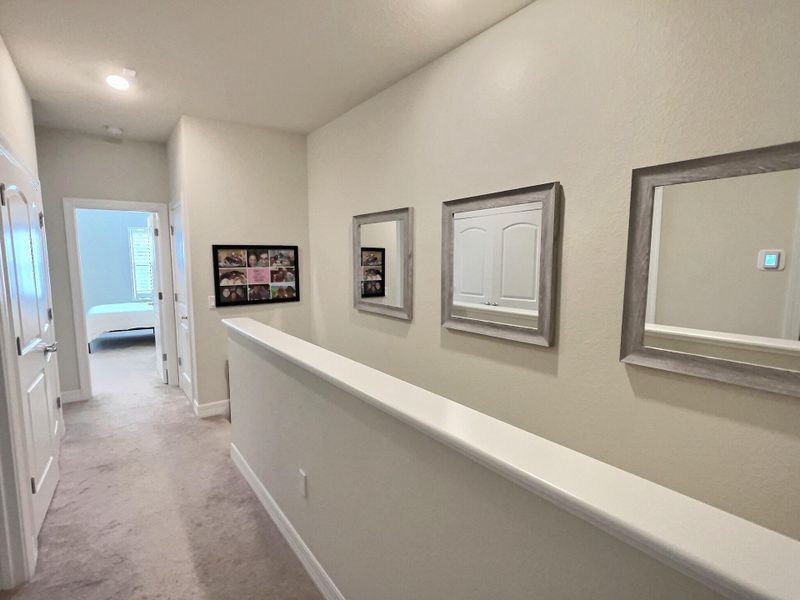 Furnished interior view inside a new home in The Fields, Lake Worth (Image 18). Furnished interior view inside a new home in The Fields, Lake Worth (Image 18).
