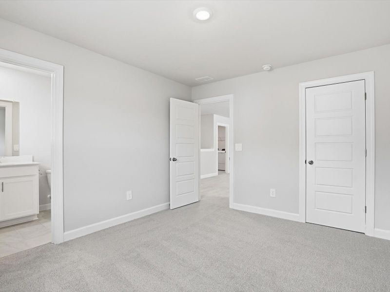 Spacious, unfurnished interior of a new home in Collier Ridge, Moore (Image 20). Spacious, unfurnished interior of a new home in Collier Ridge, Moore (Image 20).
