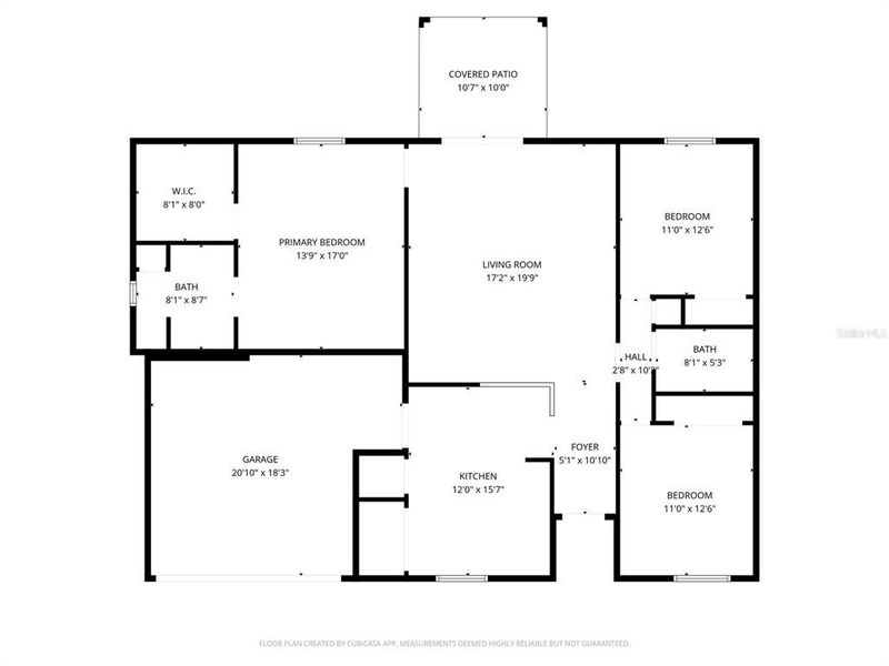 2D floor plan layout of this home in , Palm Coast, FL (Image 5).