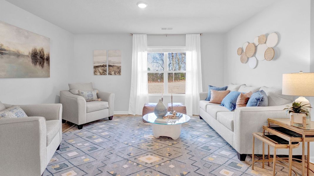 Furnished interior view inside a new home in Riggs Pointe, Millington (Image 18).
