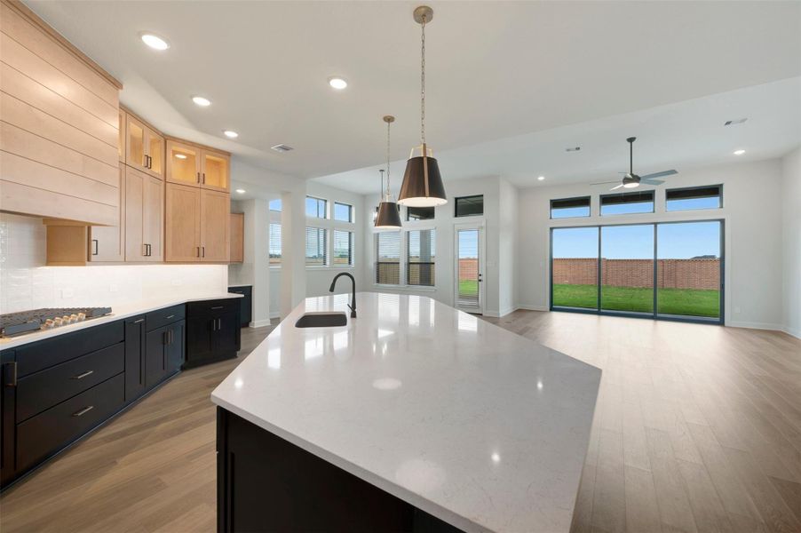 Furnished interior view inside a new home in Dunham Pointe - Parkview Collection, Cypress (Image 4).