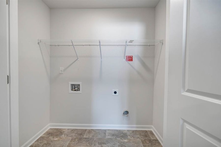 Representative unfurnished interior of a home built from the Sudbury by D.R. Horton in Laurel Park Townhomes, Hephzibah (Image 31).