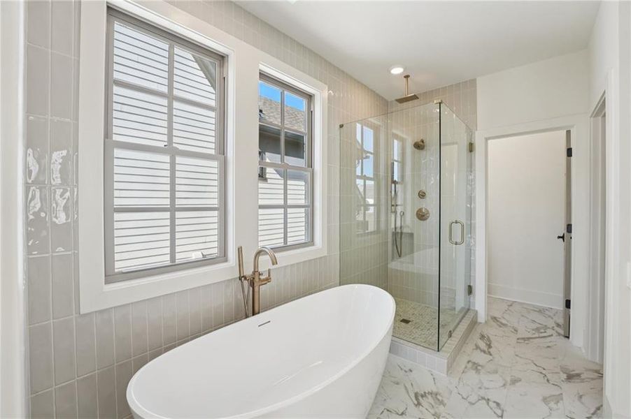 Furnished interior view inside a new home in Park Walke, Alpharetta (Image 8).