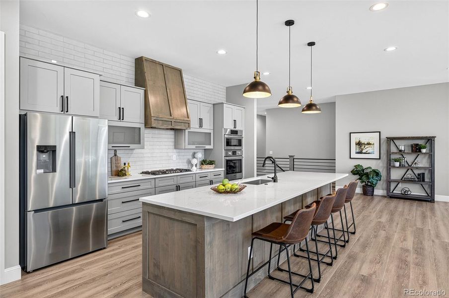 Furnished interior view inside a new home in , Parker (Image 9).