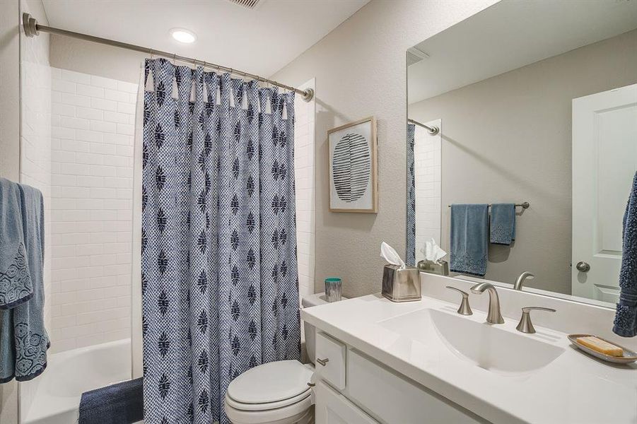 Furnished interior view inside a new home in , Fort Worth (Image 30).
