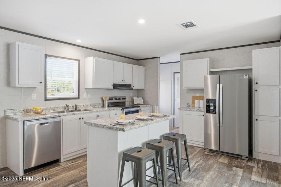 Furnished interior view inside a new home in , Interlachen (Image 17).