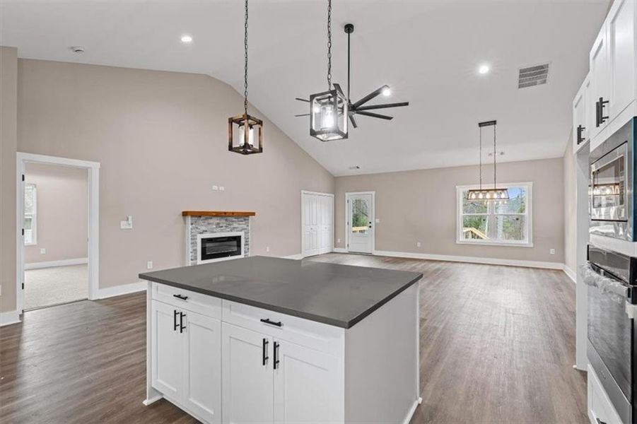 Furnished interior view inside a new home in , Austell (Image 7).