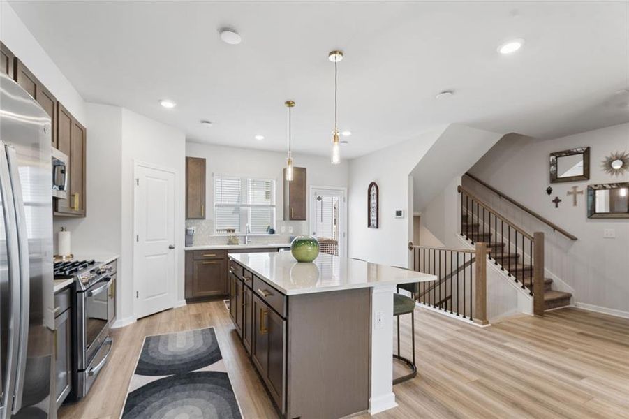 Furnished interior view inside a new home in , Mableton (Image 8).