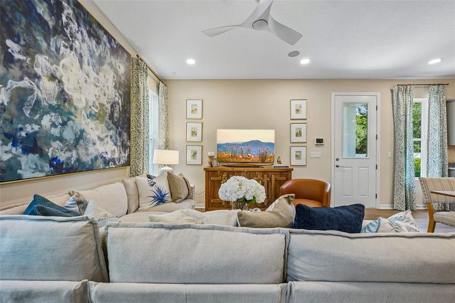 Furnished interior view inside a new home in The Brooke, Brandon (Image 6).