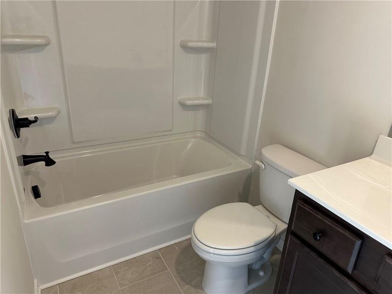 Furnished interior view inside a new home in Millstone at Mundy Mill, Gainesville (Image 8). Furnished interior view inside a new home in Millstone at Mundy Mill, Gainesville (Image 8).