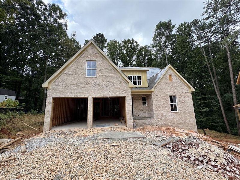 In-progress construction of a new home in , Marietta, GA (Image 5).
