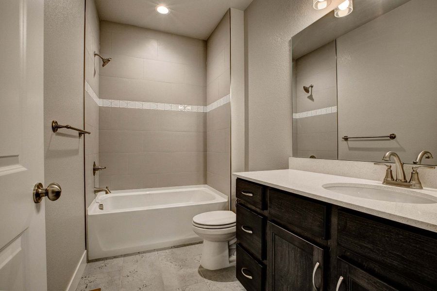 2nd Bath - Not Actual Home - Finishes May Vary
