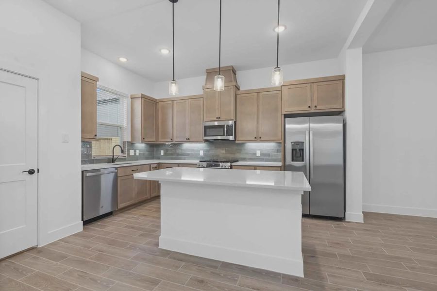 Image 26 representing the Chantilly 2 by Chesmar Homes in Meridiana Chateau, Manvel, TX.
