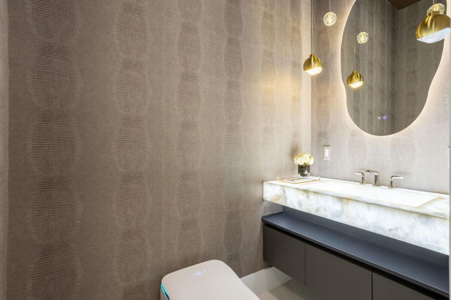 Furnished interior view inside a new home in , Boca Raton (Image 65). Furnished interior view inside a new home in , Boca Raton (Image 65).