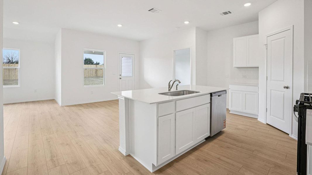 Furnished interior view inside a new home in Carillon, Manor (Image 3). Furnished interior view inside a new home in Carillon, Manor (Image 3).