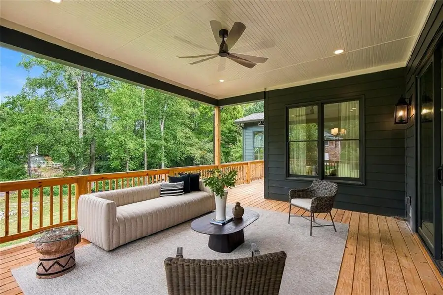 Exterior details and patio area of a home in , Smyrna (Image 39).