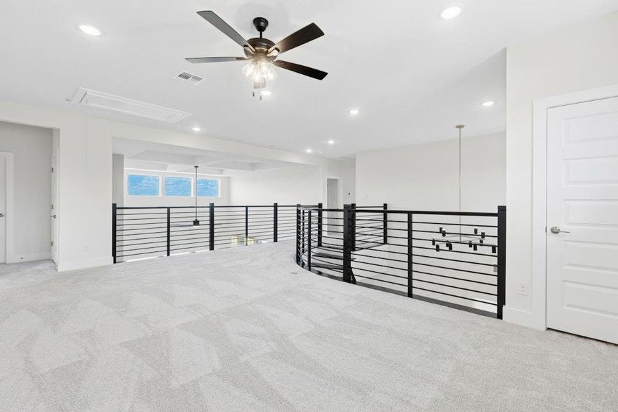 Spacious, unfurnished interior of a new home in Leander Estates, Leander (Image 27). Spacious, unfurnished interior of a new home in Leander Estates, Leander (Image 27).