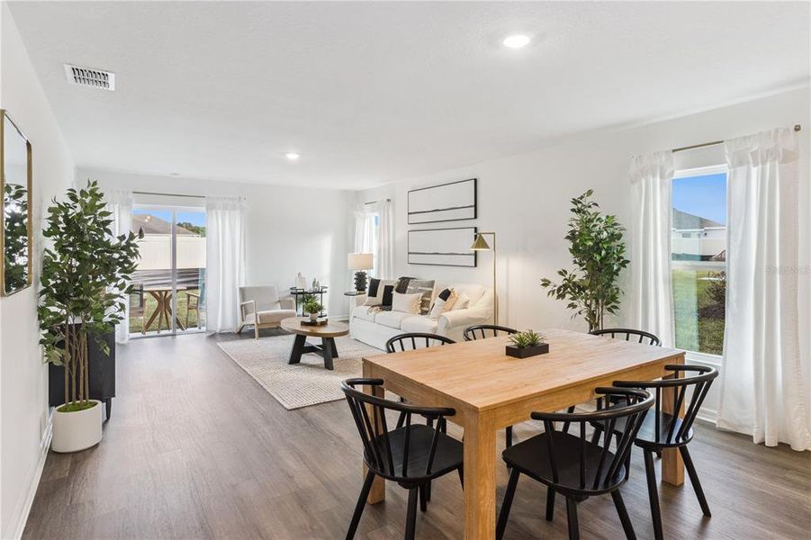 Furnished interior view inside a new home in , Lake Wales (Image 6).