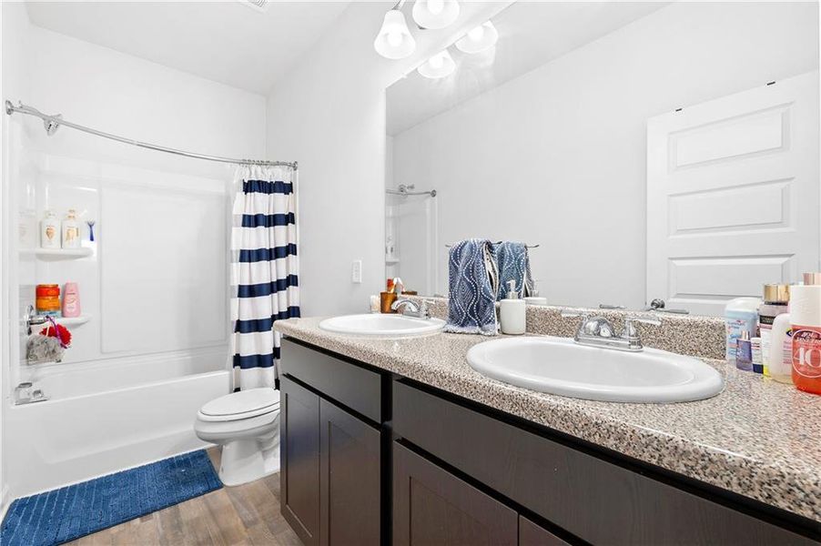 Furnished interior view inside a new home in , Adairsville (Image 31).