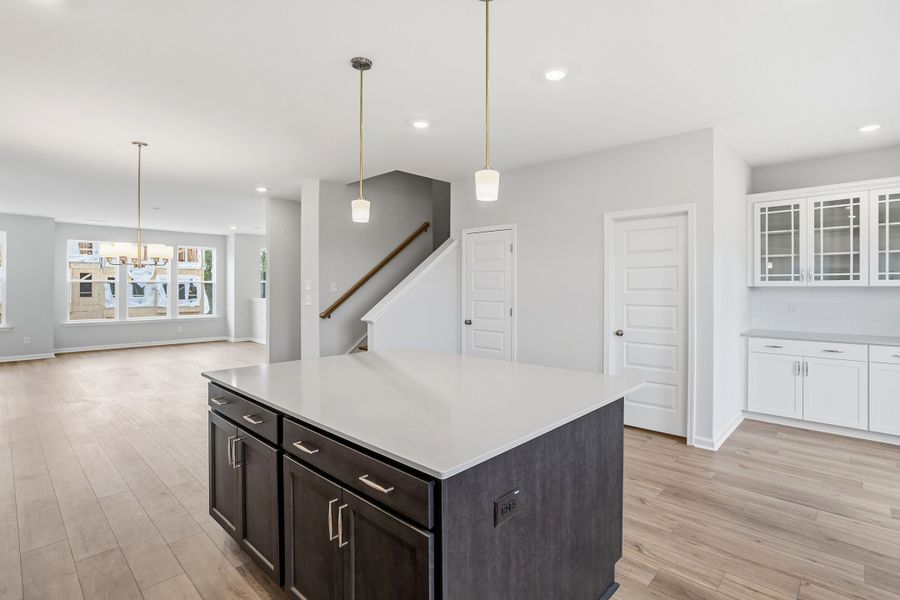 Furnished interior view inside a new home in Sweetbrier, Durham (Image 10).