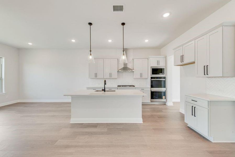 Furnished interior view inside a new home in Villages of Creekwood, Frisco (Image 14).
