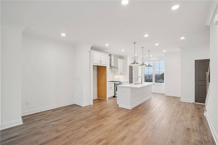 Spacious, unfurnished interior of a new home in Palisades Townhomes, Cumming (Image 17).