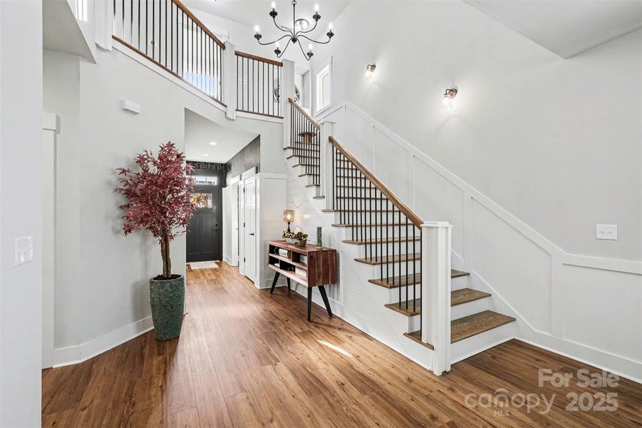 Furnished interior view inside a new home in , Clover (Image 27).