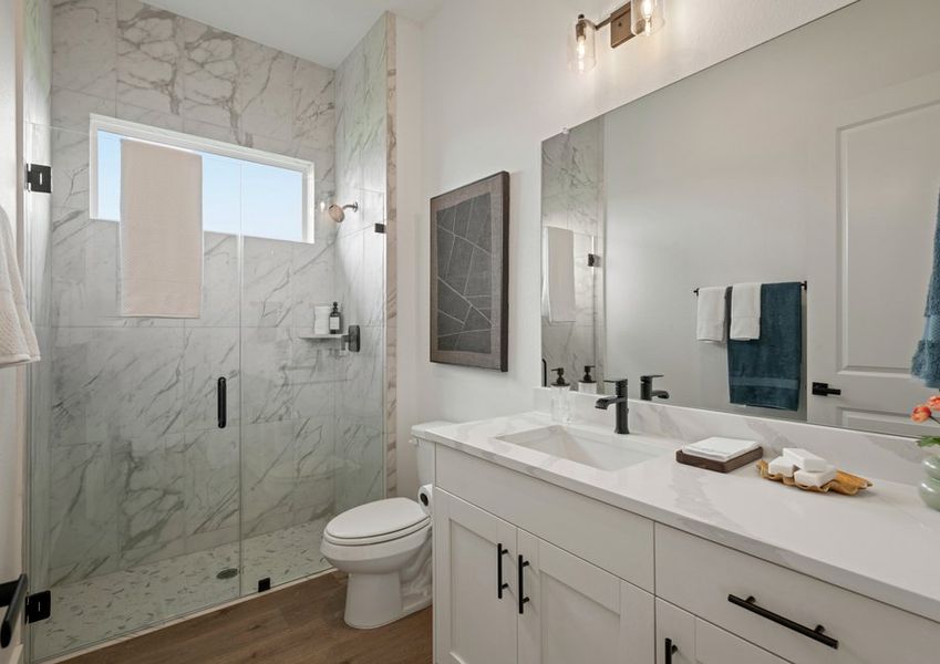 Beautiful secondary bathroom. Beautiful secondary bathroom.