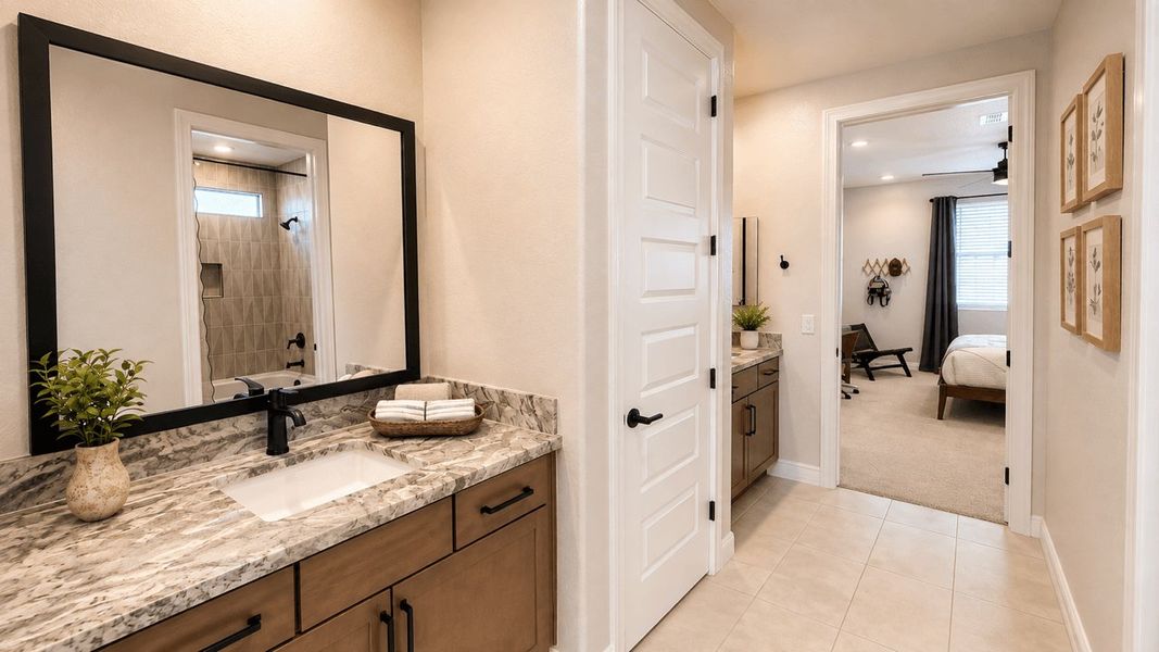 Representative furnished interior of a home built from the Willow by William Ryan Homes in Alta Vida at Westpark, Buckeye (Image 25). Representative furnished interior of a home built from the Willow by William Ryan Homes in Alta Vida at Westpark, Buckeye (Image 25).