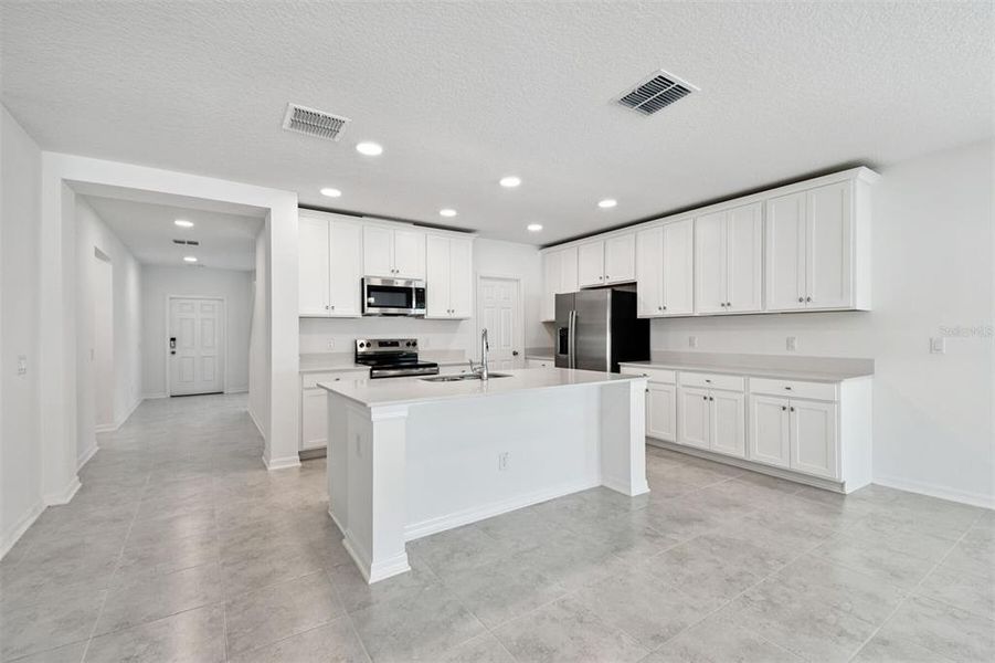 Furnished interior view inside a new home in Meadow Oaks, Hudson (Image 7).