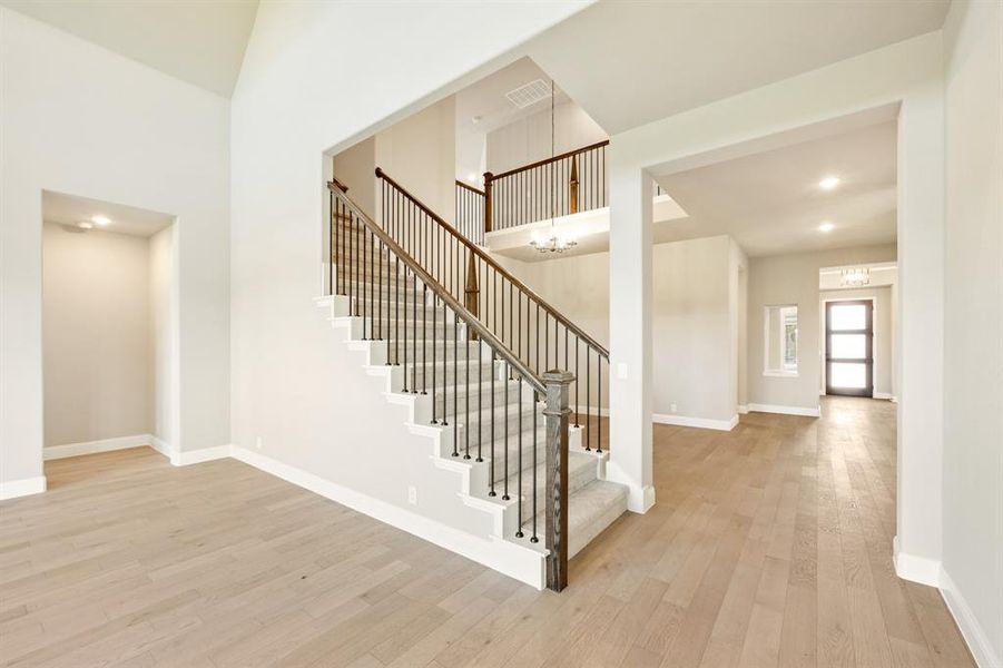 Spacious, unfurnished interior of a new home in Timberbrook 3B-4A, Justin (Image 22). Spacious, unfurnished interior of a new home in Timberbrook 3B-4A, Justin (Image 22).