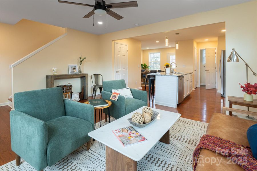 Furnished interior view inside a new home in , Canton (Image 9). Furnished interior view inside a new home in , Canton (Image 9).