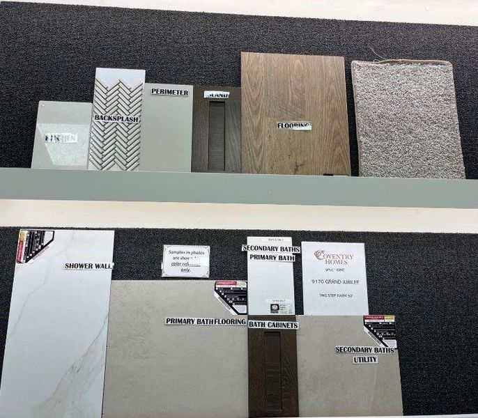 Sample of building materials used in homes in Two Step Farm, Montgomery (Image 9).