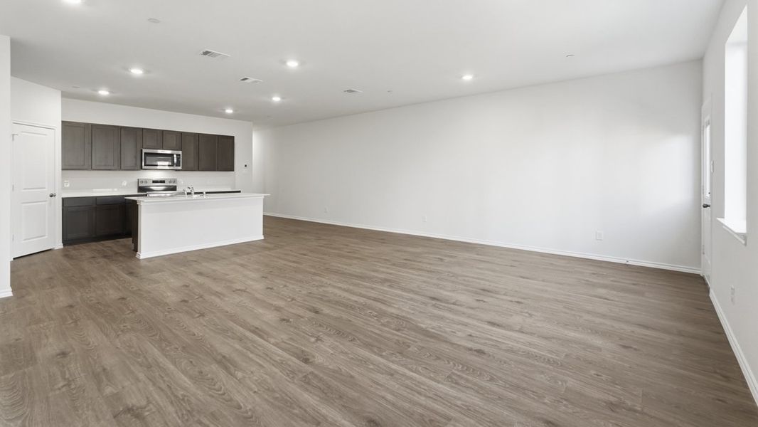 Representative unfurnished interior of a home built from the Celeste by D.R. Horton in Arbor Trails South, Princeton (Image 6).